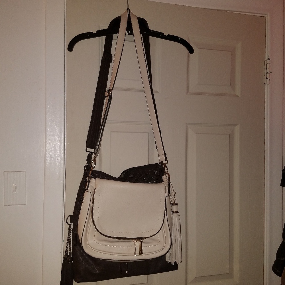 Aldo Shoes Light Beige Crossbody Satchel/Handbag